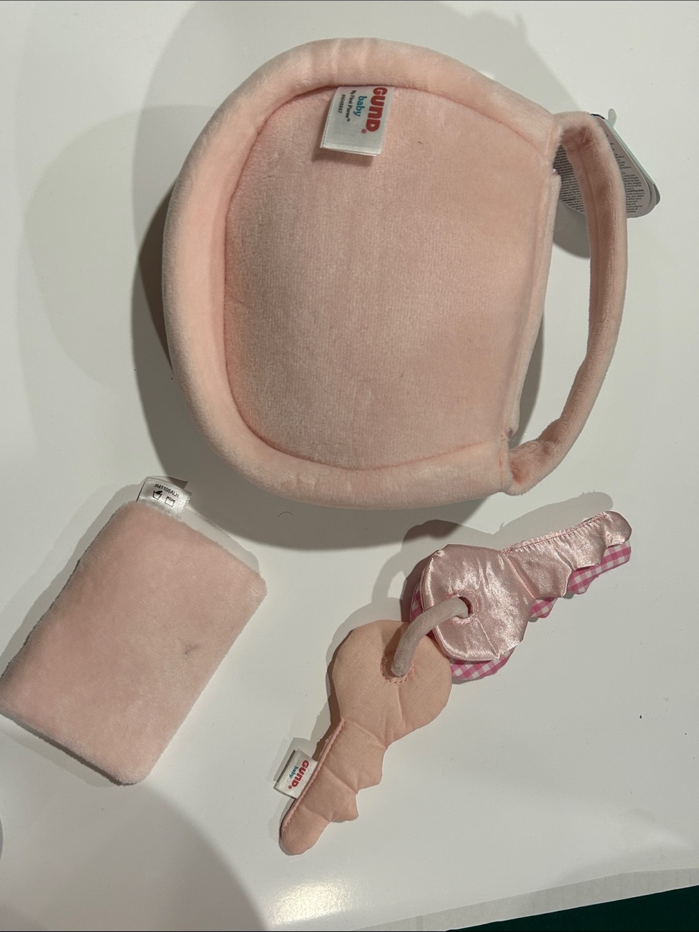 GUND Pink Plush "My First Purse" Play Set - Picture 2 of 3